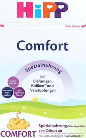 HiPP Special Comfort Formula - Helps with Colic 