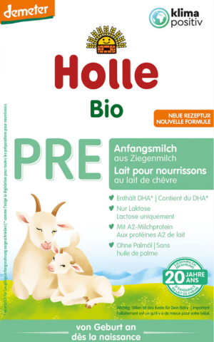 Holle Goat Milk Stage 1 Organic Baby Formula, Single Pack