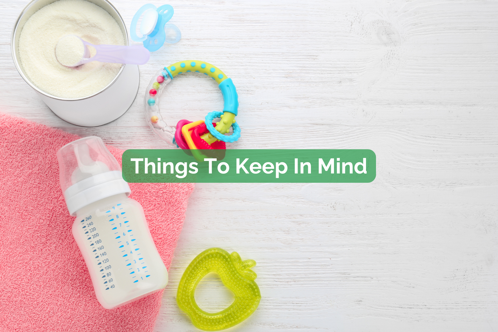 How To Pack Formula Feeding Essentials