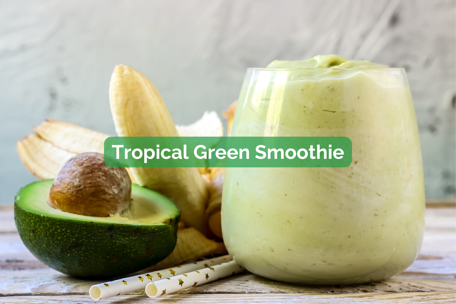 Tropical Green Baby Smoothie