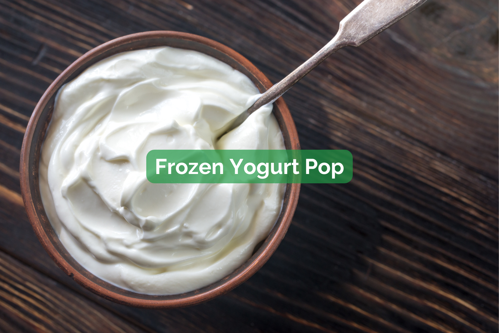 Frozen Yogurt Baby Popsicle Organic
