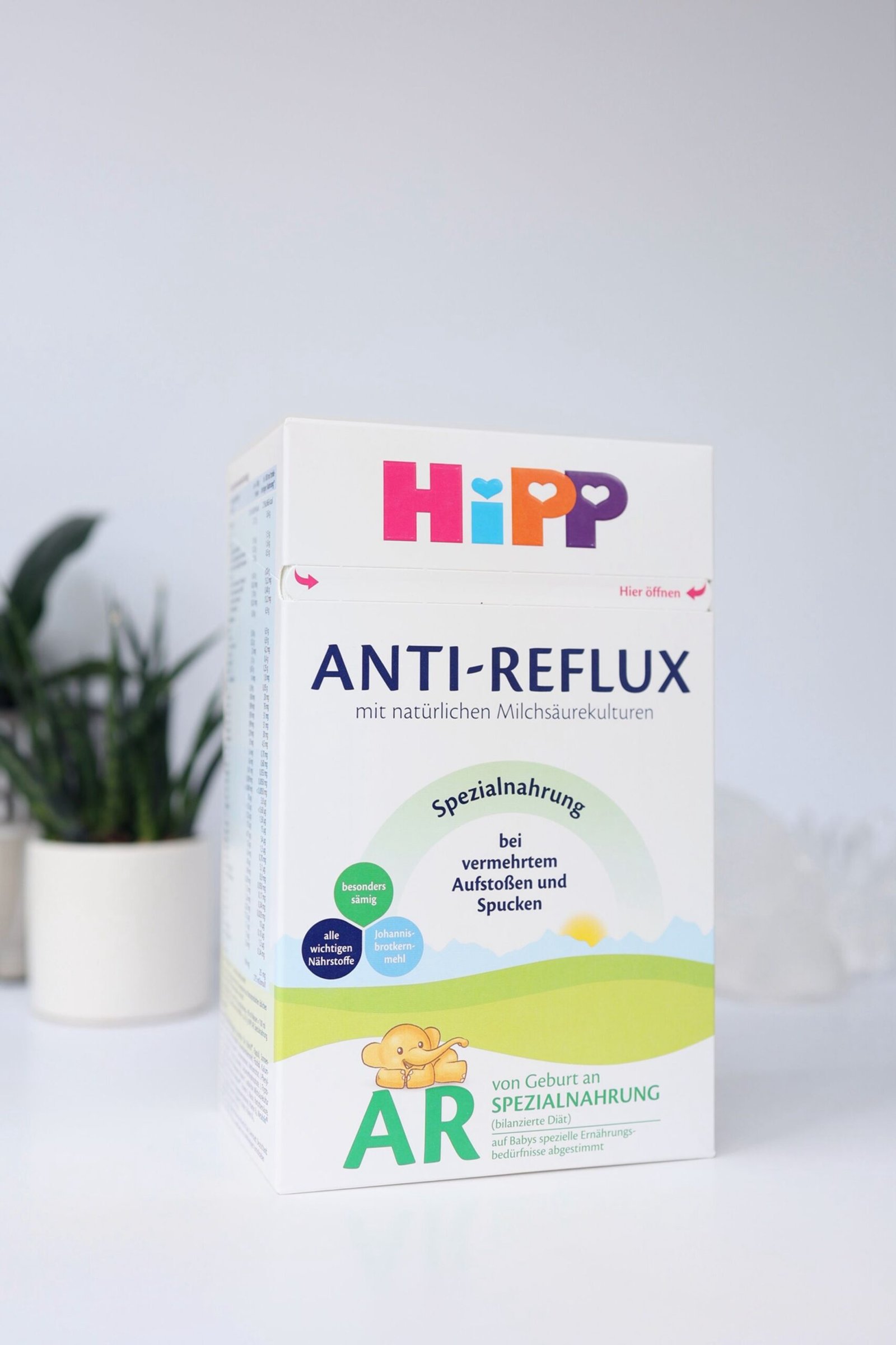 HiPP Anti Reflux side