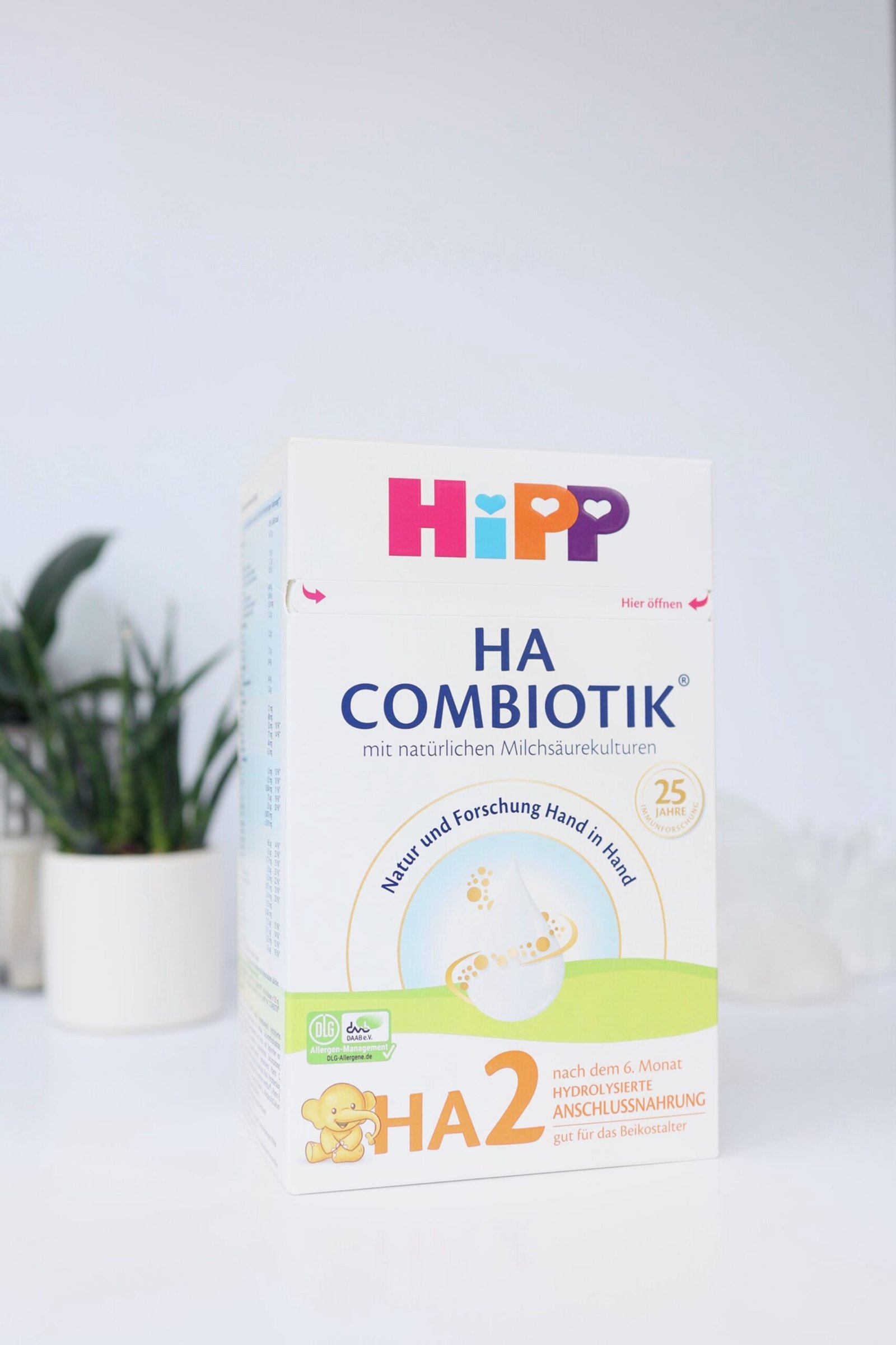 HiPP HA Stage 2 side